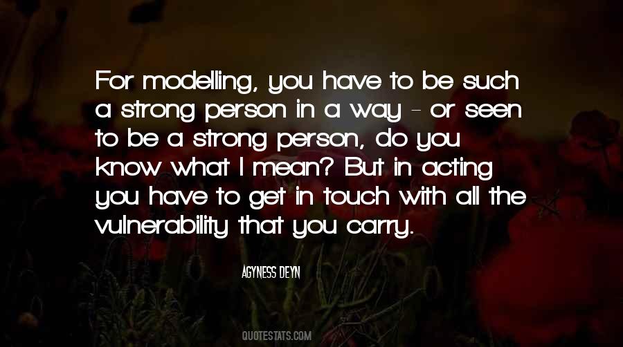 Modelling's Quotes #753535