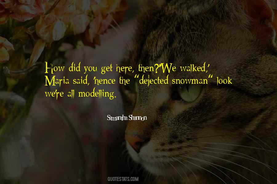 Modelling's Quotes #855966