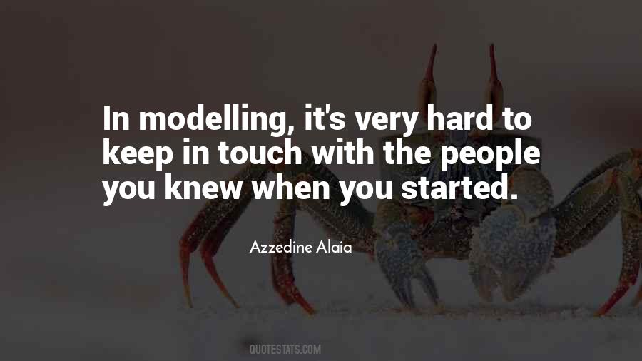 Modelling's Quotes #896189