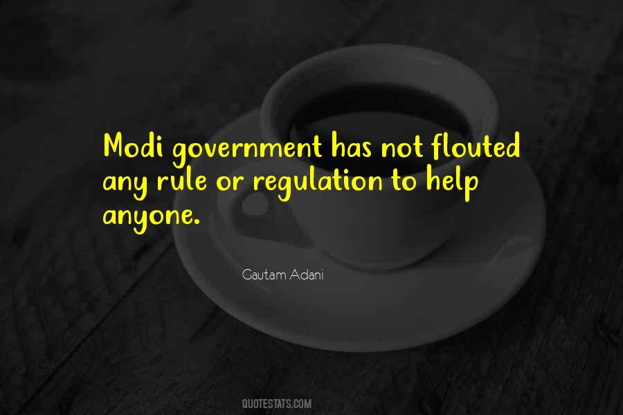 Quotes About Government Regulation #1114876