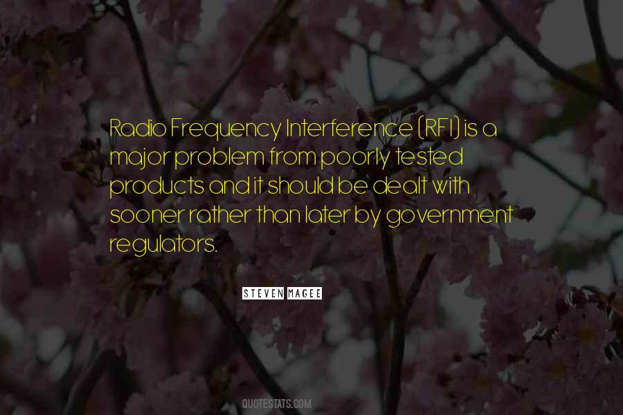 Quotes About Government Regulation #1530282