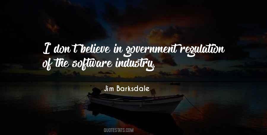 Quotes About Government Regulation #1736649