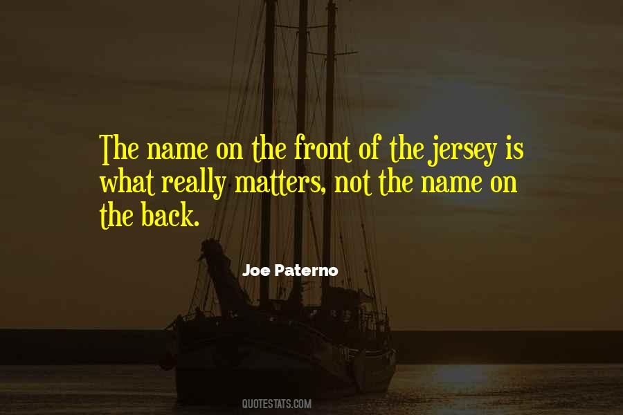 Quotes About Jersey #1013411