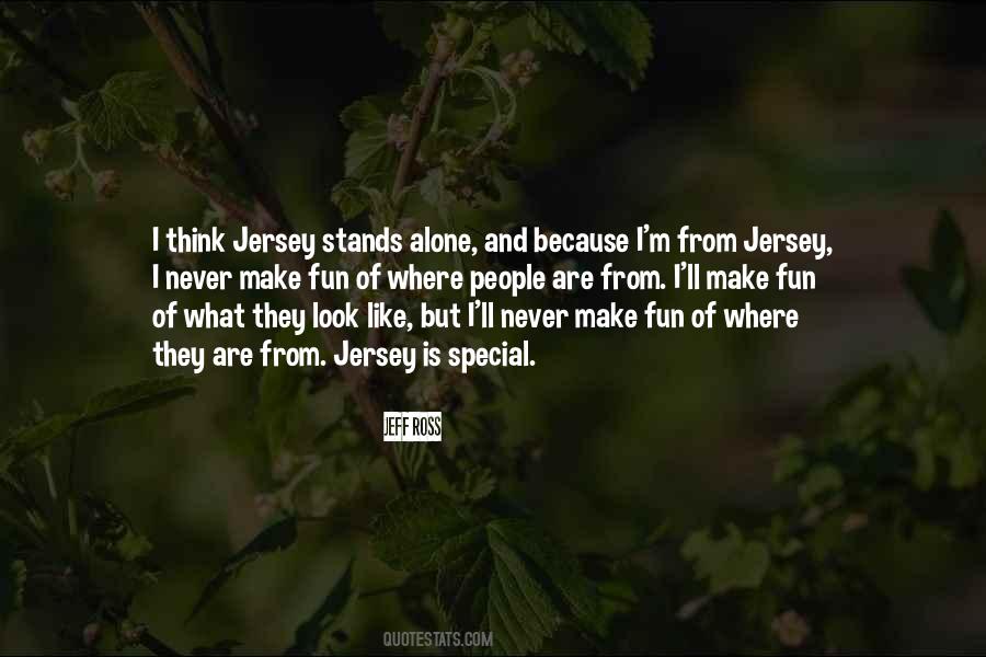 Quotes About Jersey #1256862