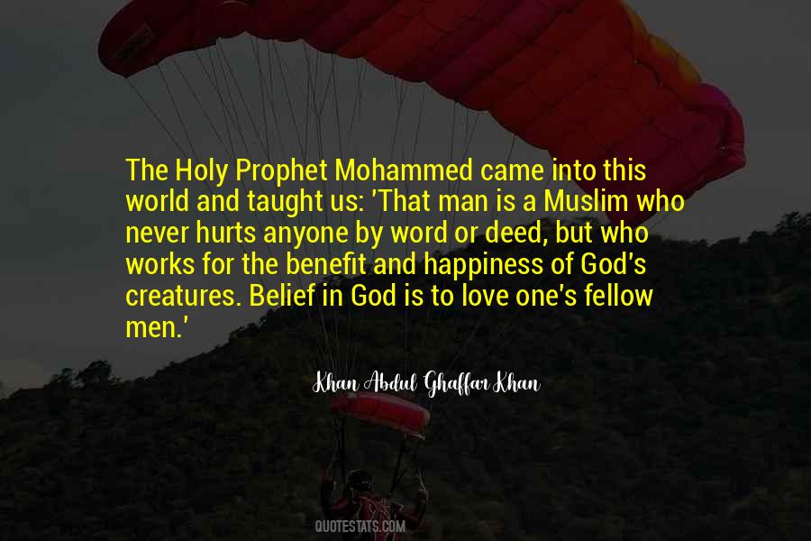 Mohammed's Quotes #852497