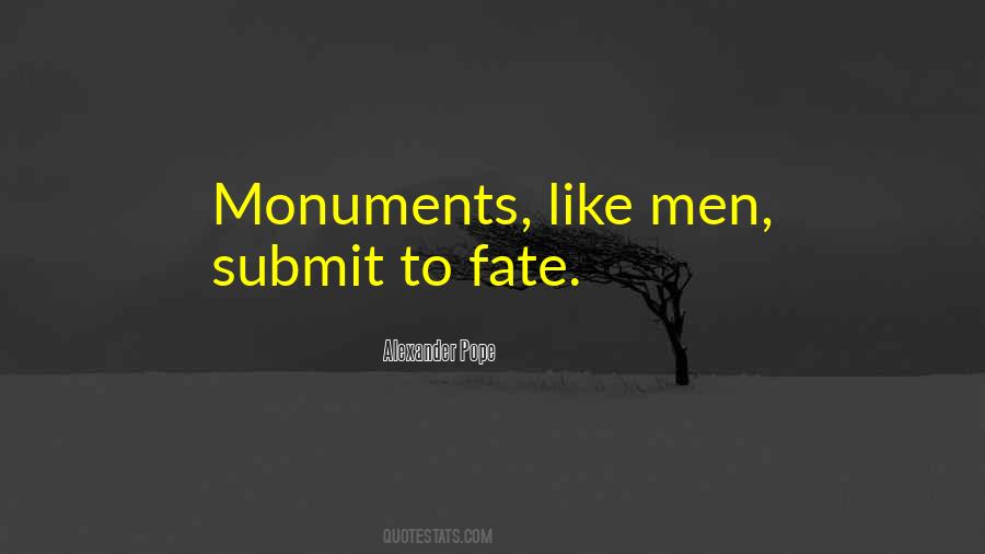 Quotes About Monuments #568742