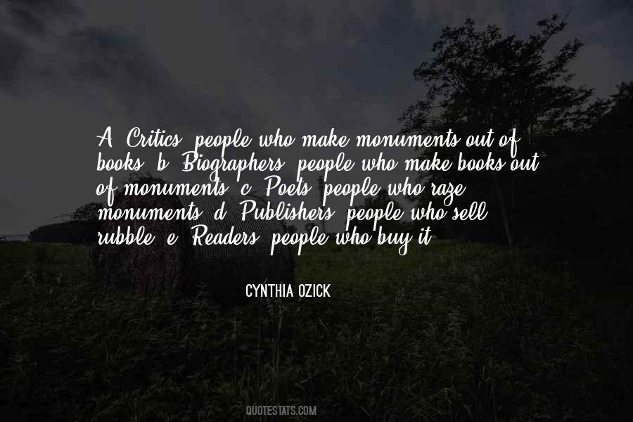 Quotes About Monuments #75271