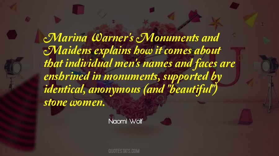 Quotes About Monuments #871216