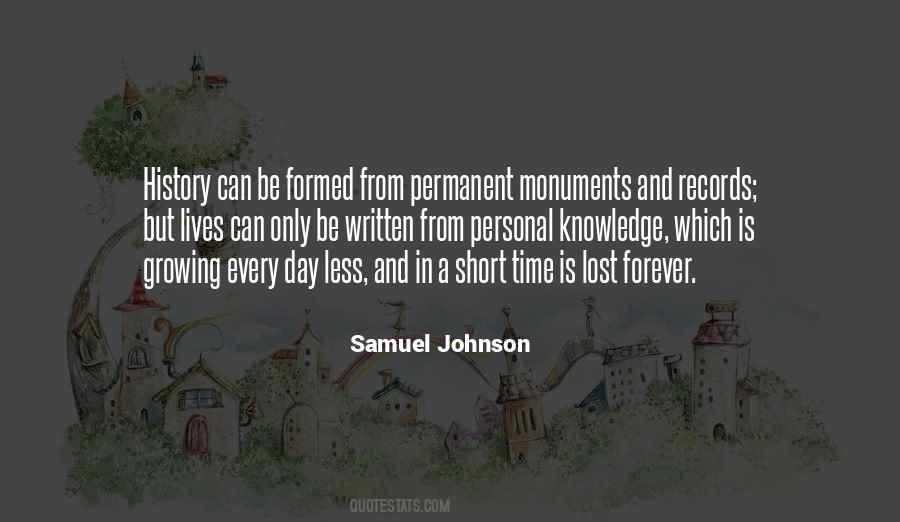 Quotes About Monuments #927433