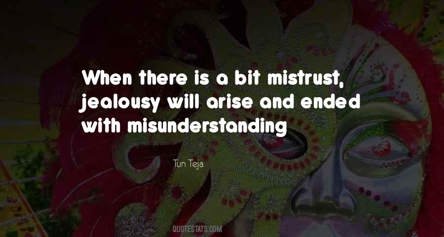 Quotes About Mistrust #152244