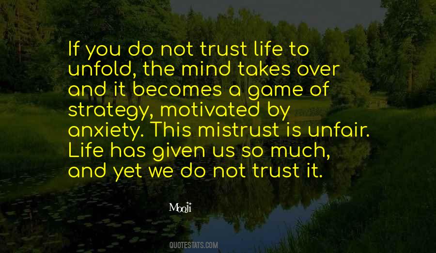 Quotes About Mistrust #849277