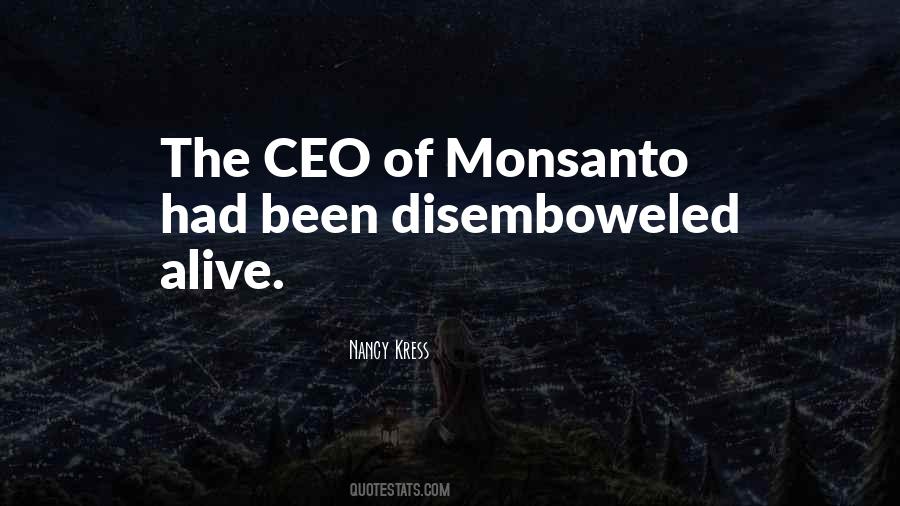 Monsanto's Quotes #19834