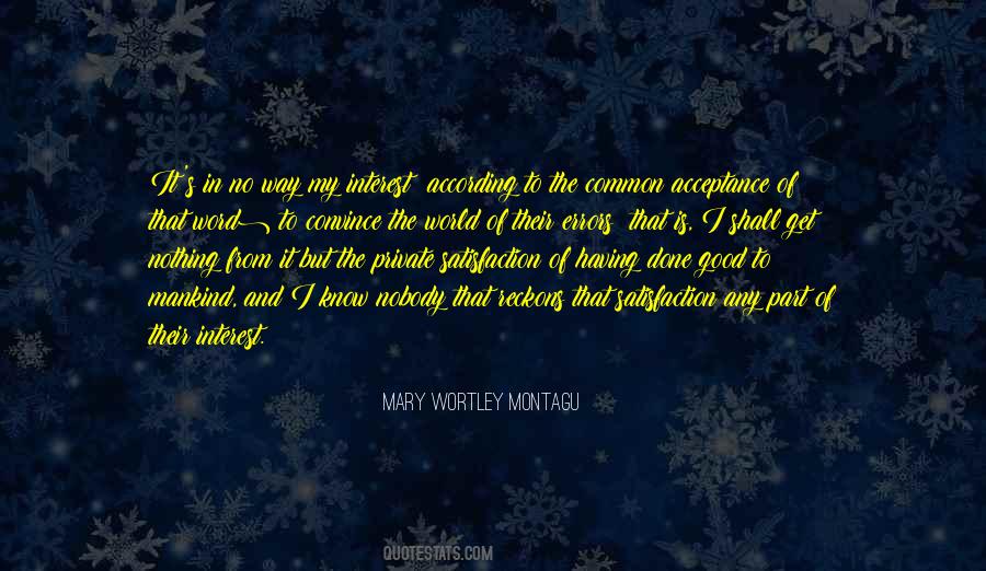 Montagu's Quotes #120504