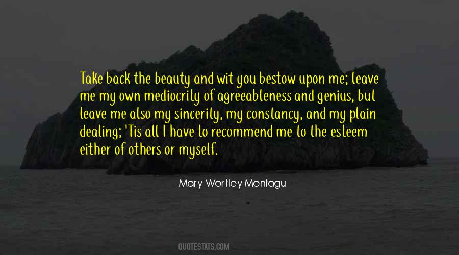 Montagu's Quotes #258930