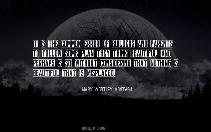 Montagu's Quotes #260211