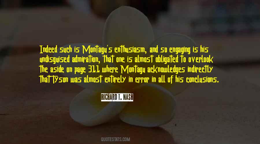 Montagu's Quotes #361840