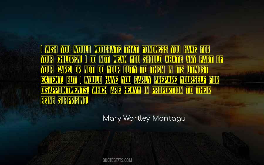 Montagu's Quotes #451522