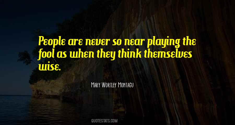 Montagu's Quotes #741086
