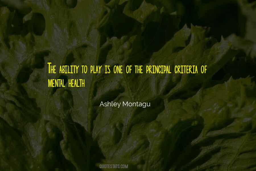 Montagu's Quotes #974256
