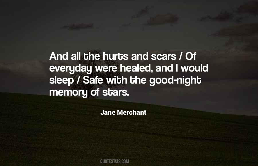 Quotes About Healed Scars #139476