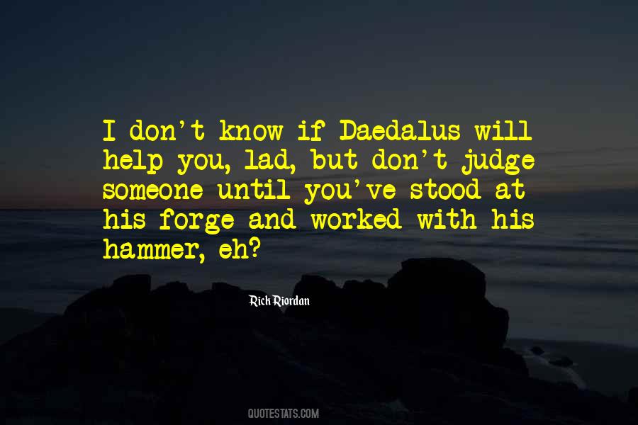 Quotes About Daedalus #704143