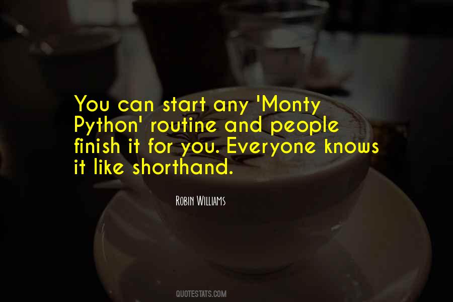 Monty's Quotes #1056275