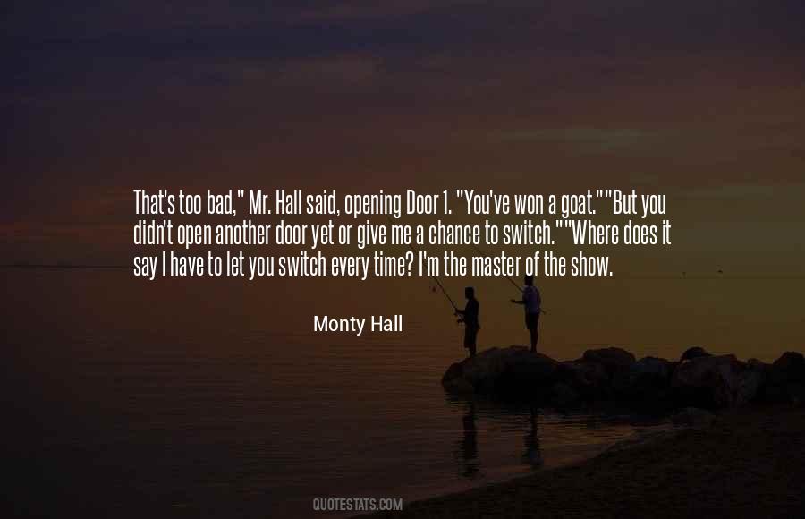 Monty's Quotes #1339282