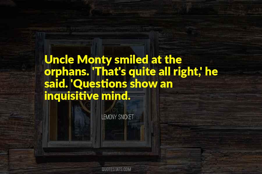 Monty's Quotes #1385343
