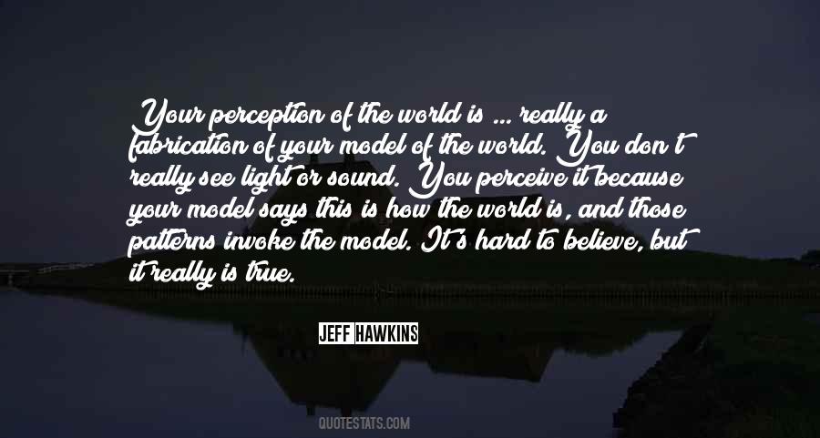 Quotes About Perception Of The World #1139326