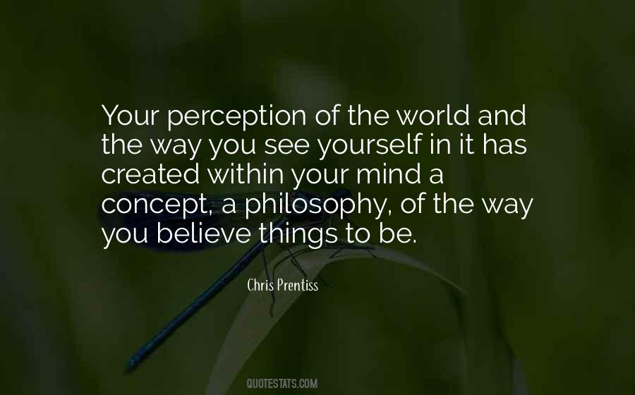 Quotes About Perception Of The World #860180