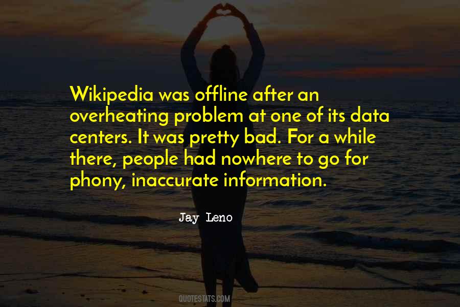 Quotes About Inaccurate Data #1319980