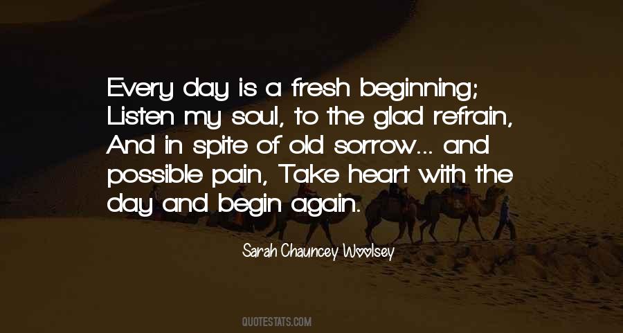 Quotes About A Fresh Beginning #1851530
