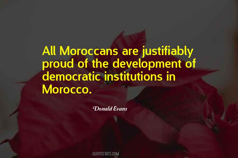 Morocco's Quotes #154100