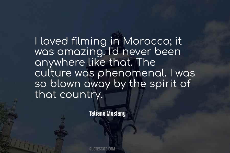 Morocco's Quotes #1558221