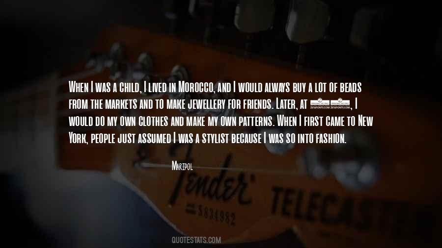 Morocco's Quotes #1792053