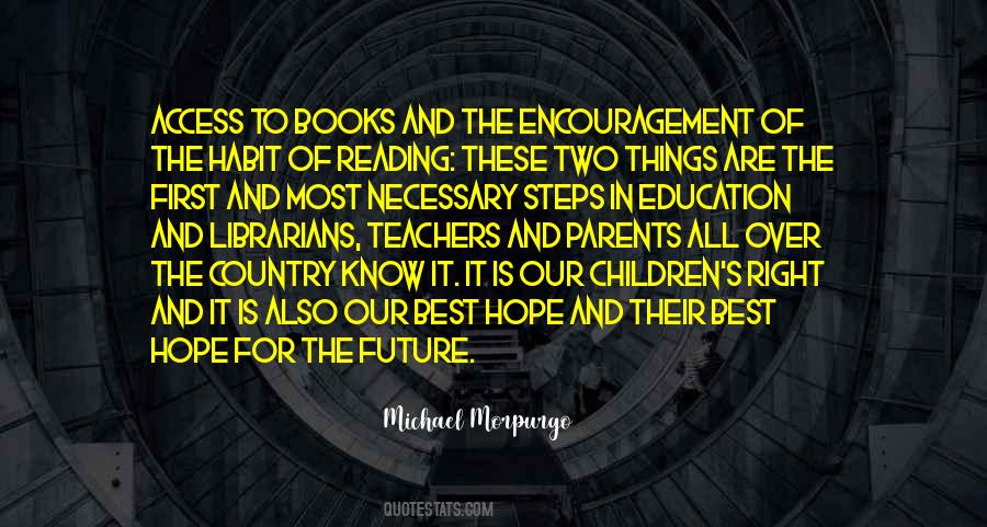 Morpurgo's Quotes #1860659