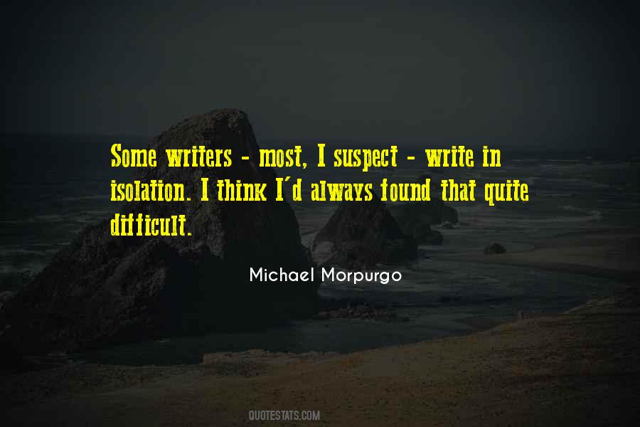 Morpurgo's Quotes #338557