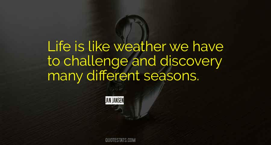 Quotes About Seasons And Weather #1052166