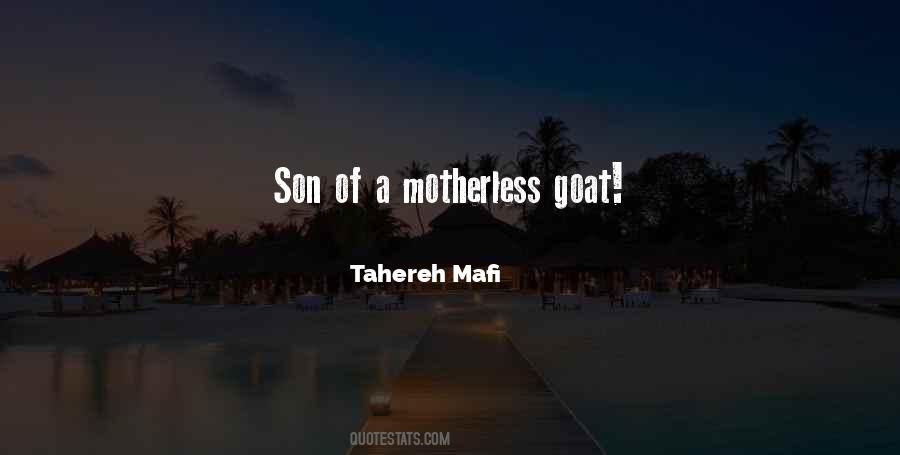 Motherless Quotes #1044615