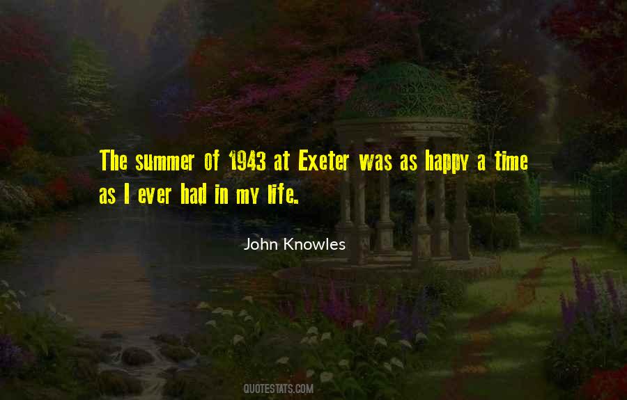 Quotes About Exeter #1861042