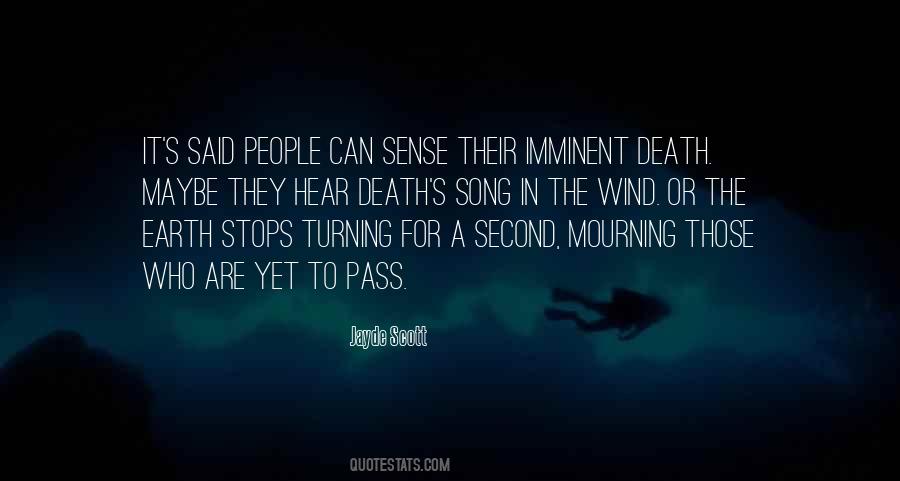 Mourning's Quotes #554078