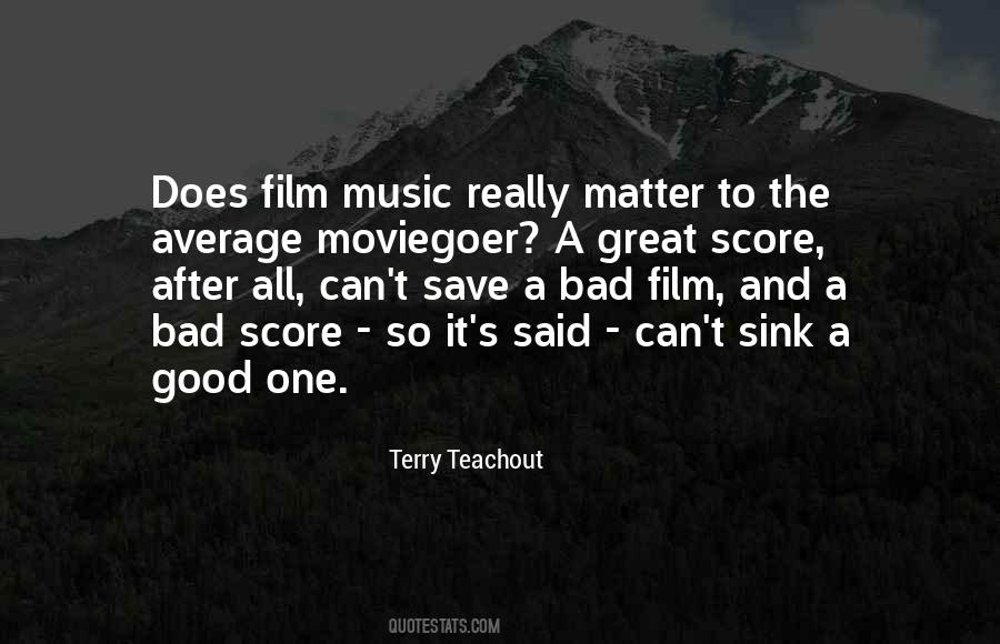 Moviegoer Quotes #697060