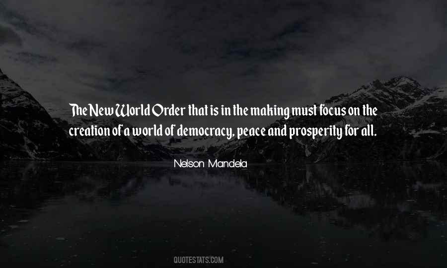 Quotes About A New World Order #424964