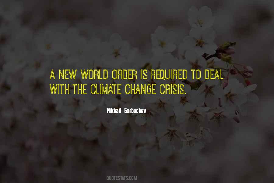 Quotes About A New World Order #495293