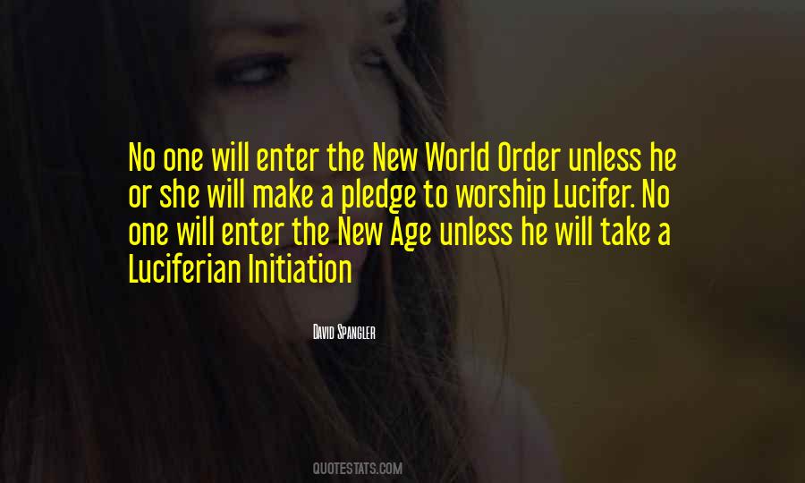 Quotes About A New World Order #664165