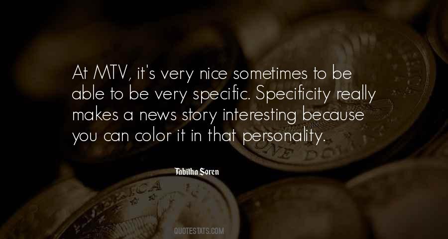 Mtv's Quotes #213718