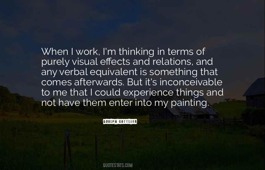 Quotes About Visual Thinking #256509