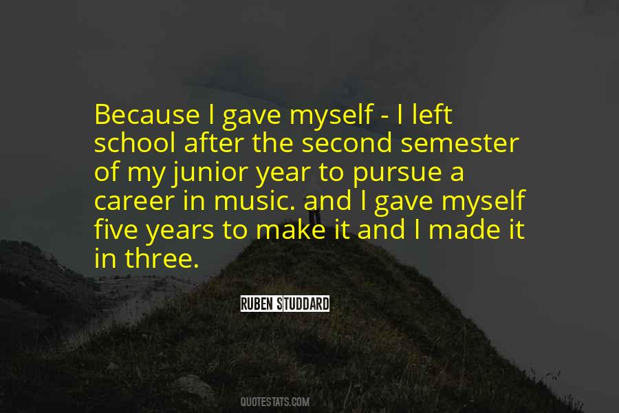 Quotes About Semester #1752263