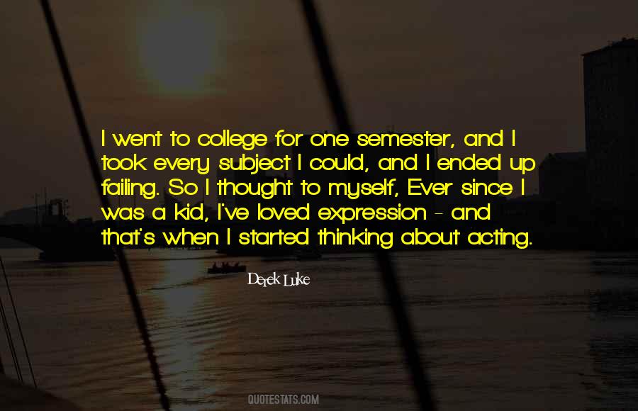 Quotes About Semester #886205