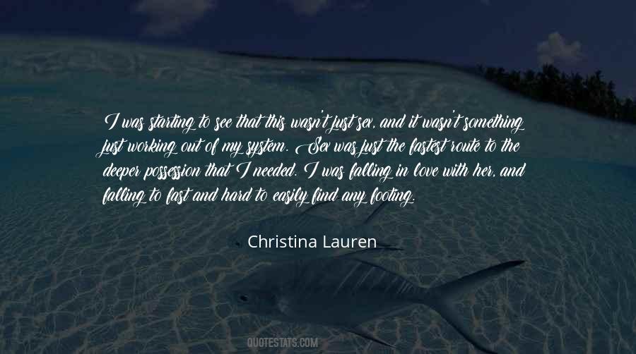 Quotes About Falling In Love With Her #1501268